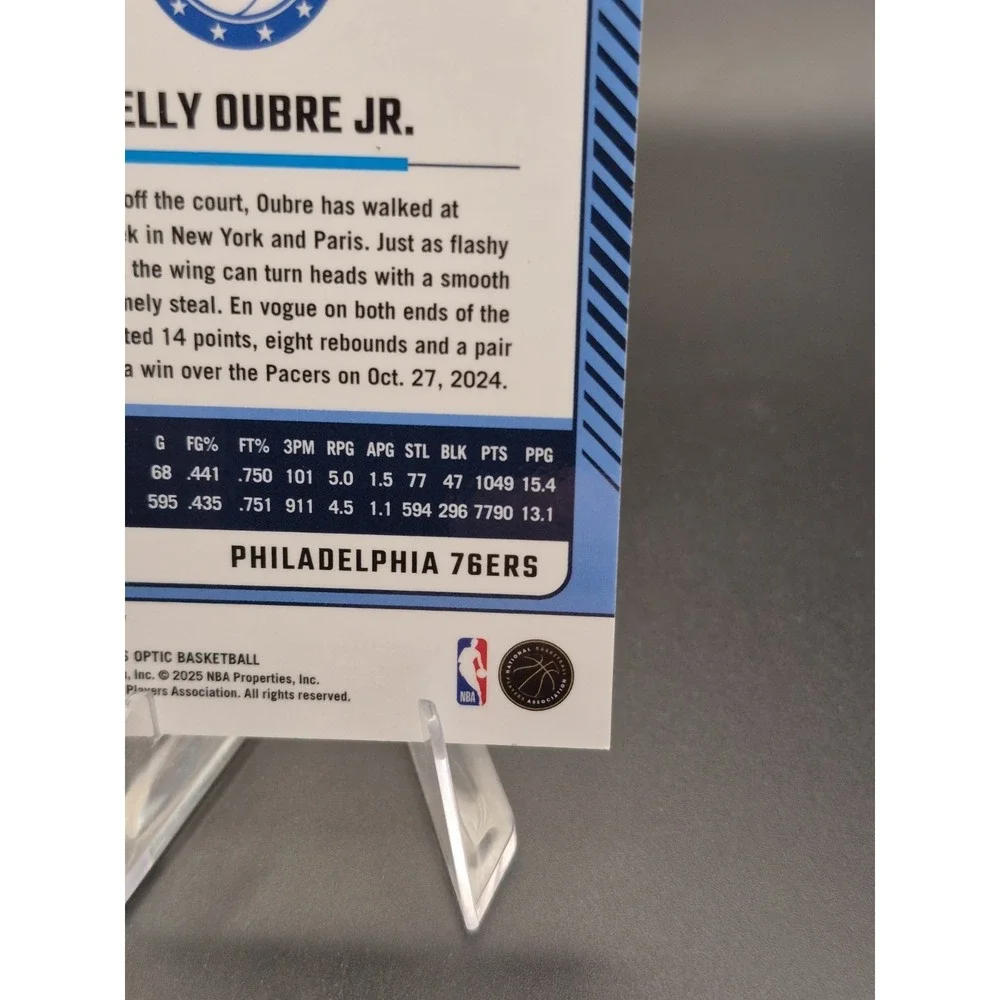 2024‎ Donruss Optic Kelly Oubre Jr #190 Red Fast Break Prizm /75 76ers